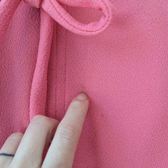 Hot Pink 70s Zazie Tunic - Picture 3 of 3